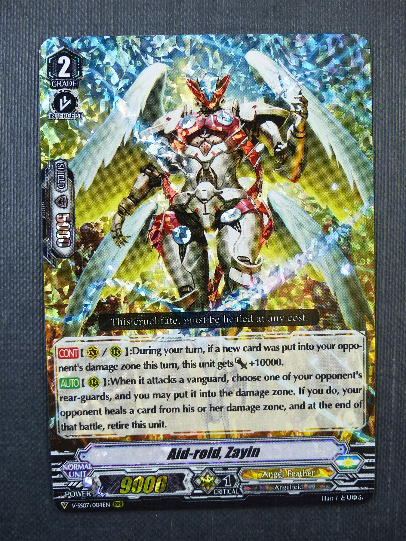 Aid-Roid Zayin V-SS07 RRR - Vanguard Card #6OK