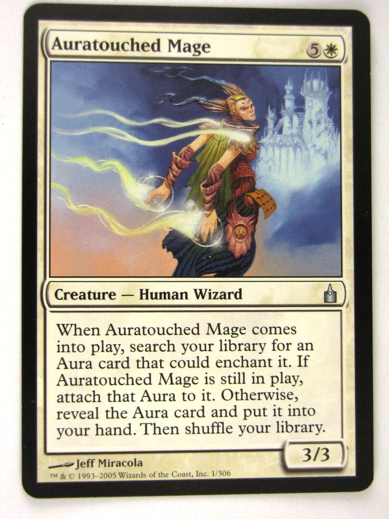 MTG Magic: the Gathering Cards: AURATOUCHED MAGE: RAV
