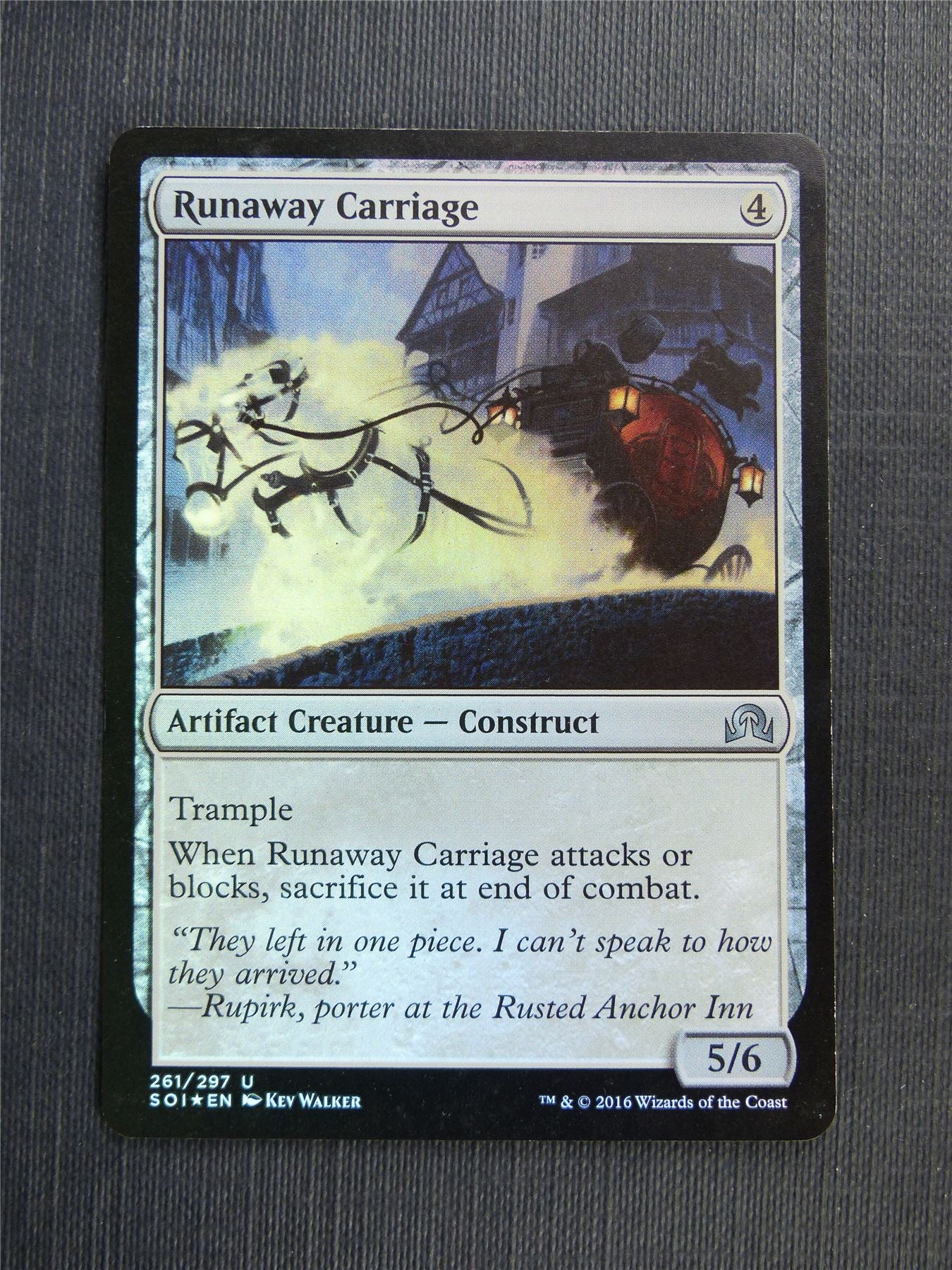 Runaway Carriage Foil - Mtg Magic Cards #59X