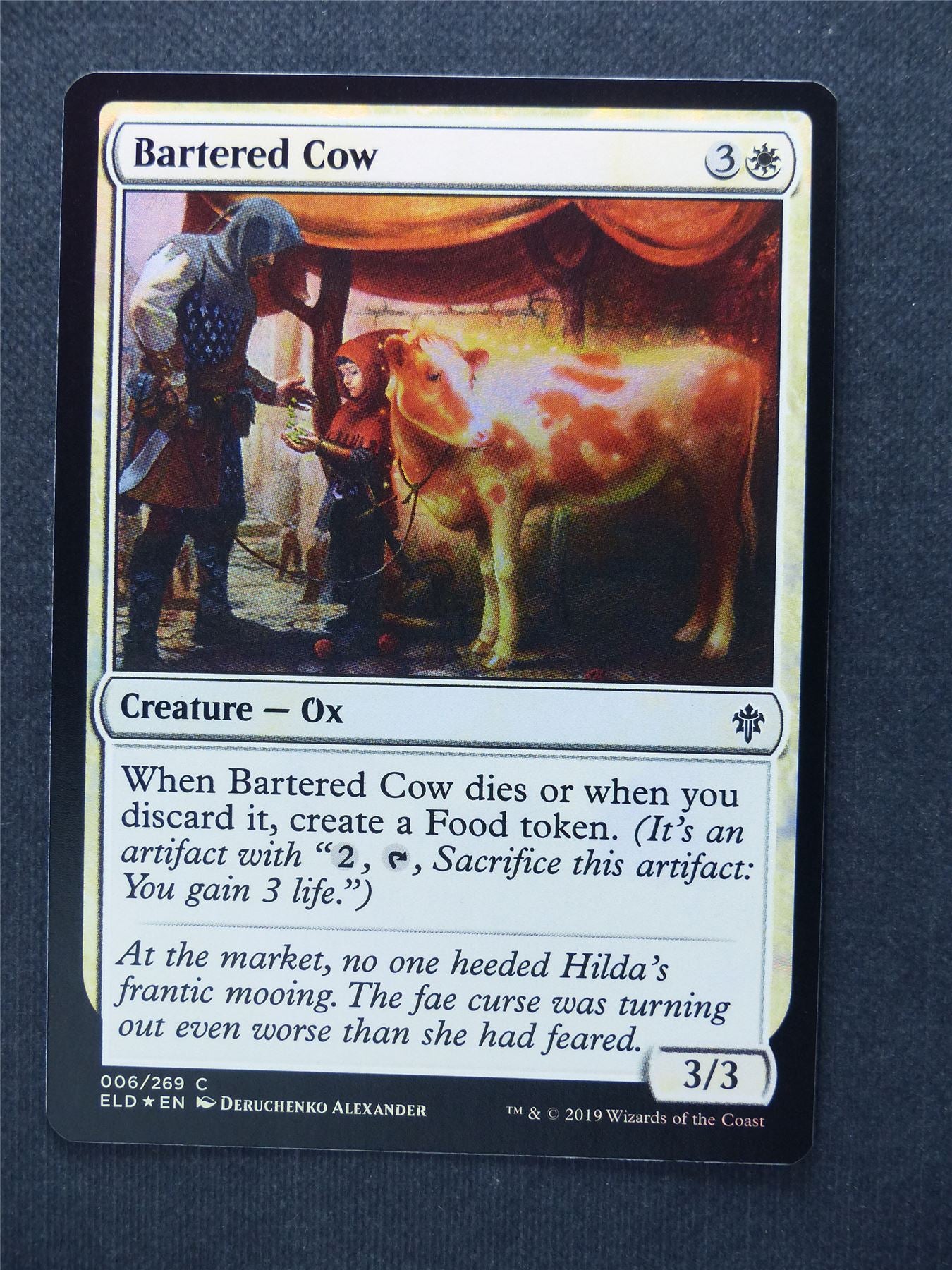mtg cow cards Bartered Cow Foil