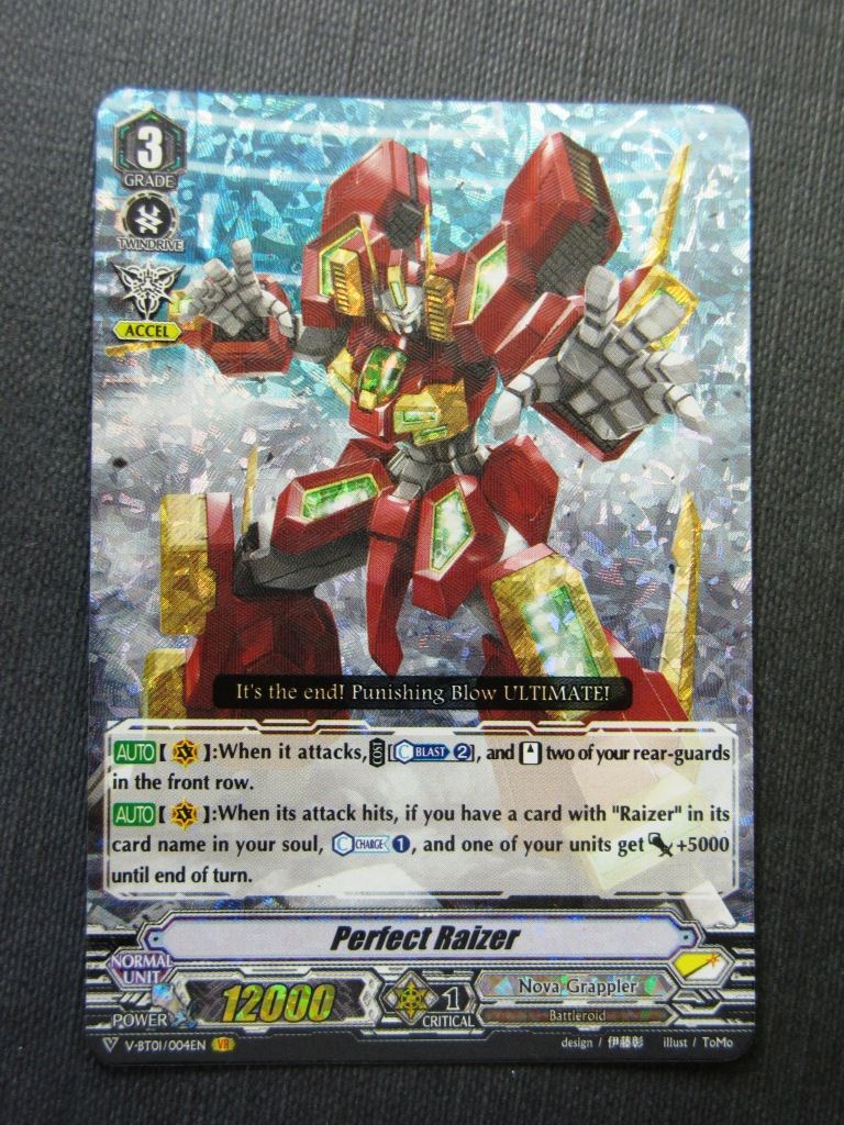 Perfect Riazer V-BT01 VR - Vanguard Cards # 4G59