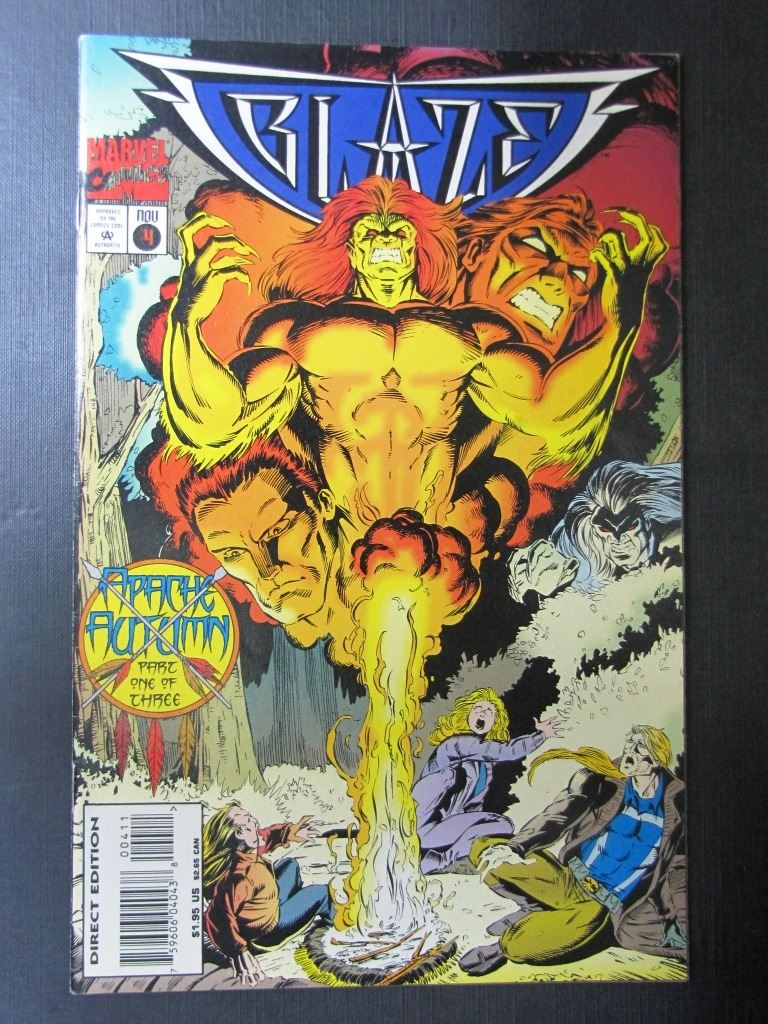 BLAZE #4 - Marvel Comics #196