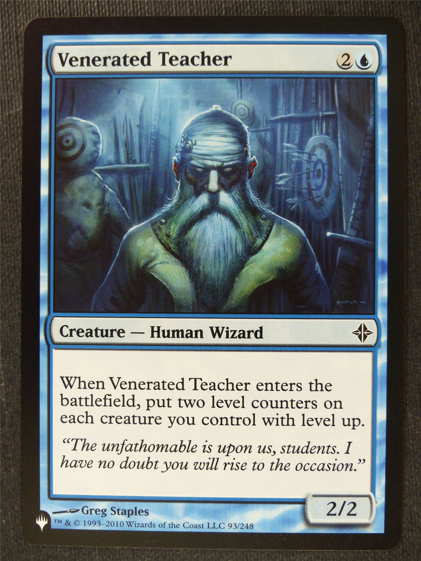 Venerated Teacher - Mtg Magic Cards #1RP