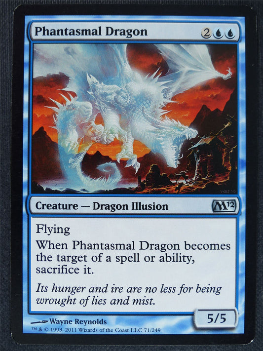 Phantasmal Dragon - Mtg Magic Cards #FY