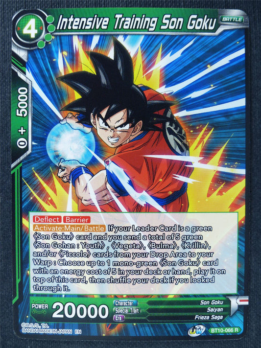 Intensive Training Son Goku - Dragon Ball Super Cards #39