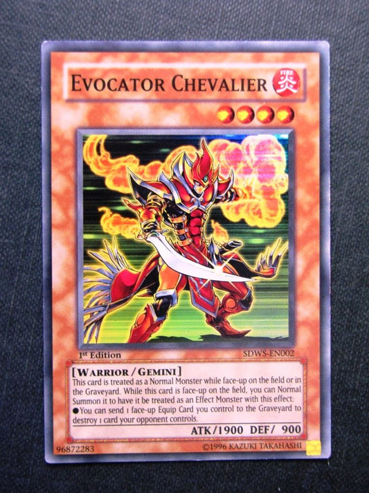 Evocator Chevalier SDWS Super Rare - 1st ed - Yugioh Cards #1J0