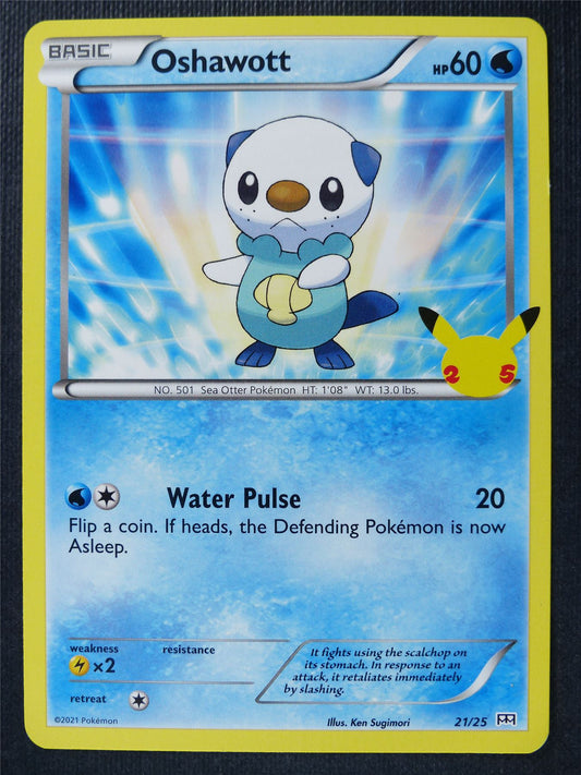 Oshawott 21/25 McDonalds Promo - Pokemon Card #3LY