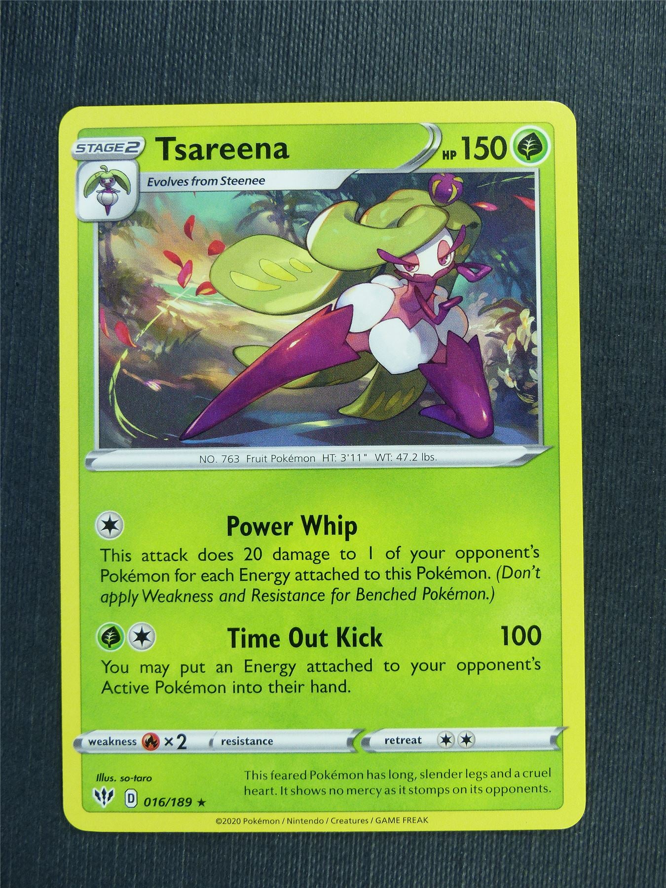 Tsareena 016/189   - DAA - Pokemon Card #394