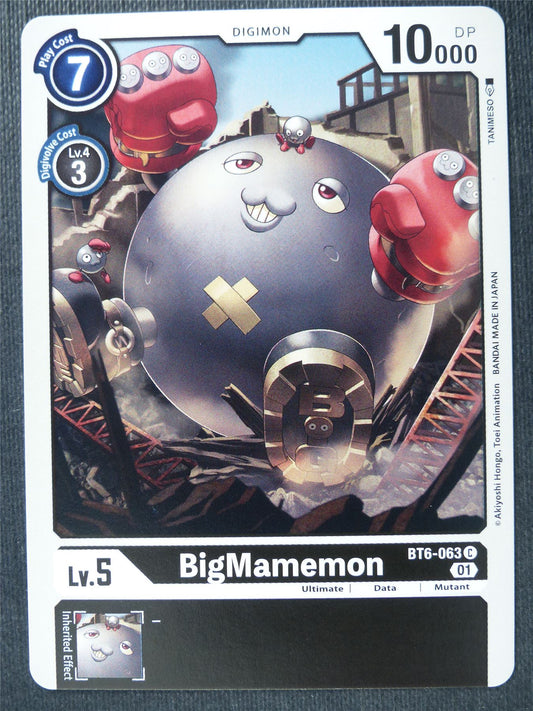 BigMamemon BT6-063 C - Digimon Card #4J6