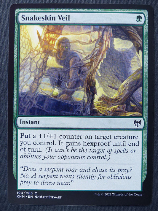 Snakeskin Veil - Mtg Magic Cards #1E