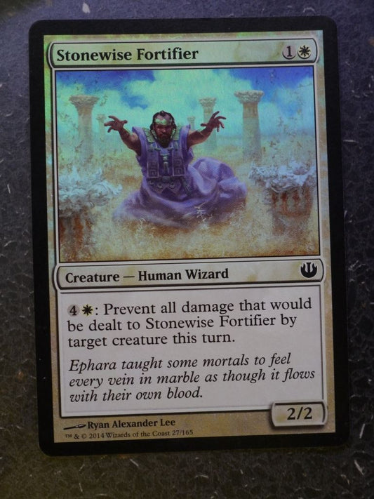 MTG Magic Cards: STONEWISE FORTIFIER FOIL # 4I61