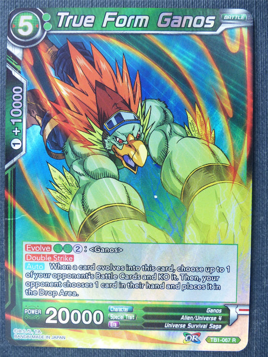 True Form Ganos R - Dragon Ball Super Cards #2V7