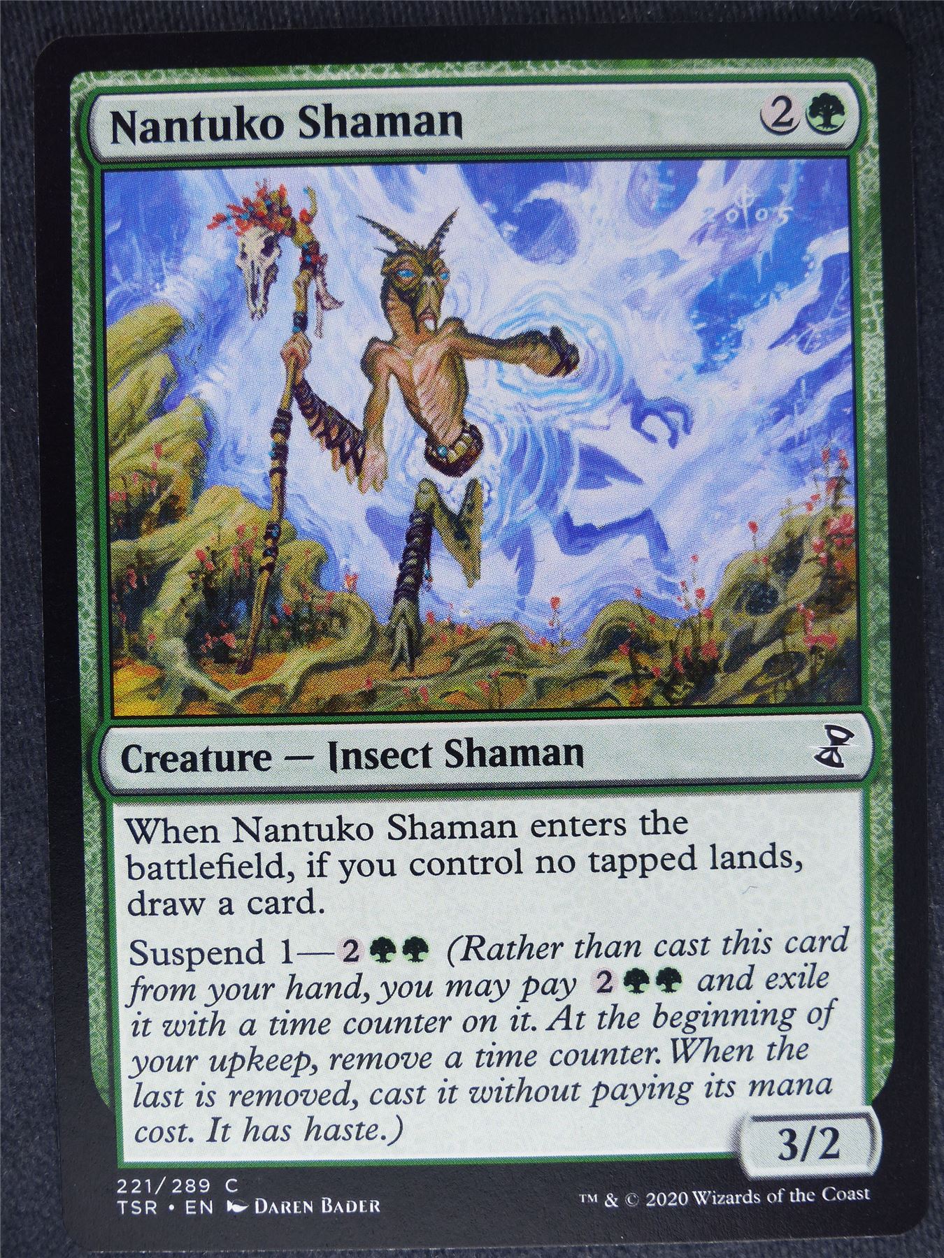 Nantuko Shaman - Remastered - Mtg Magic Cards #Y6