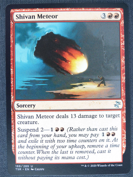Shivan Meteor - Remastered - Mtg Magic Cards #SW