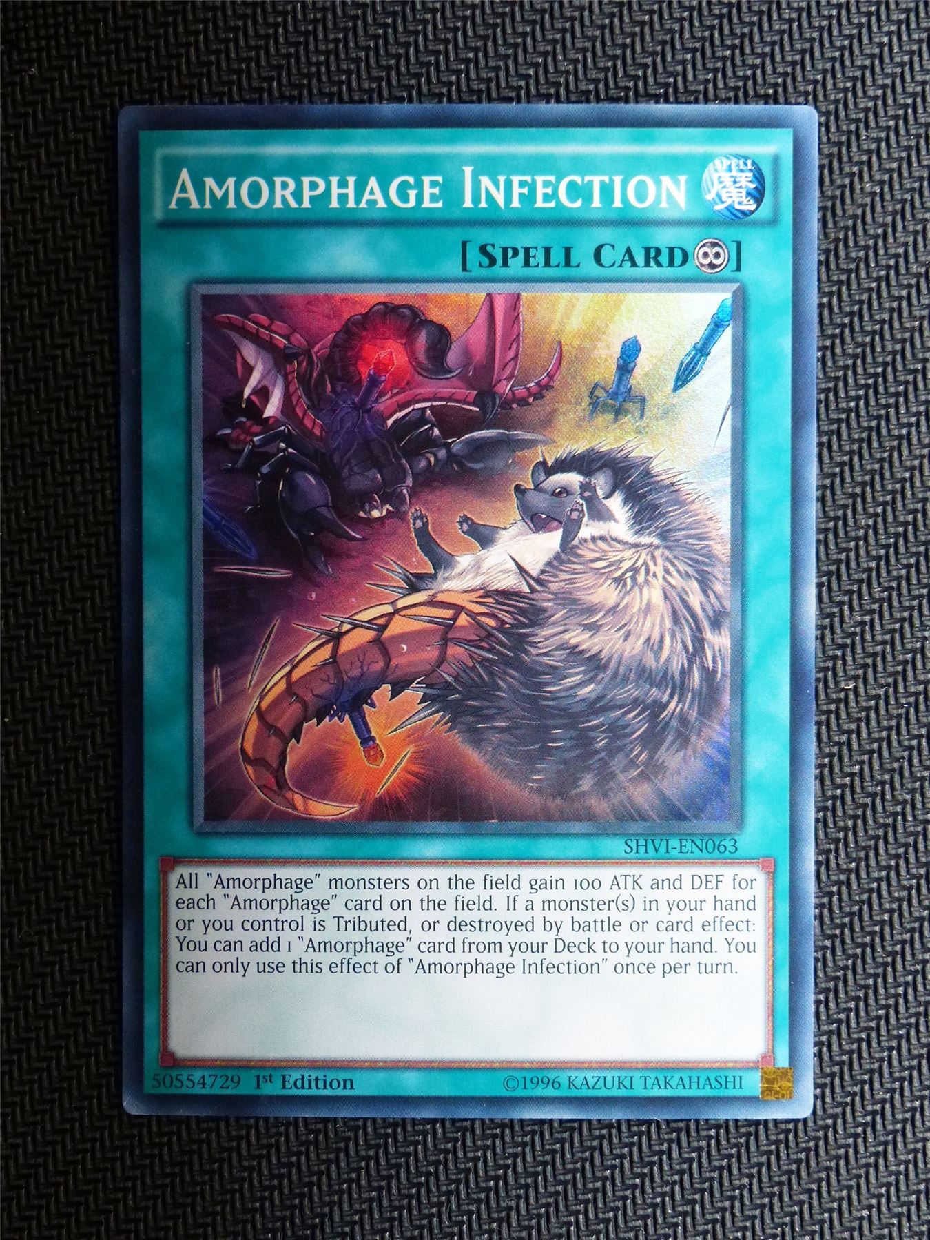 Armourphage Infection - SHVI - Super Rare - Yugioh Card # 1C14