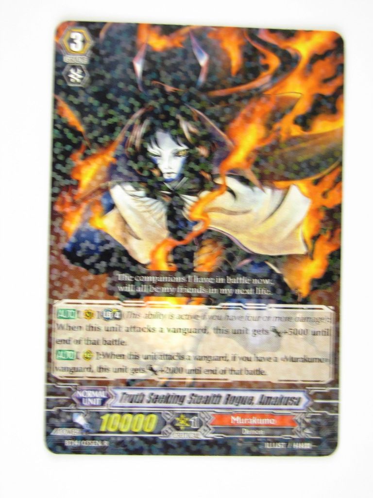CFV Cards: TRUTH SEEKING STEALTH ROGUE, AMAKUSA BT14:Brilliant Strike