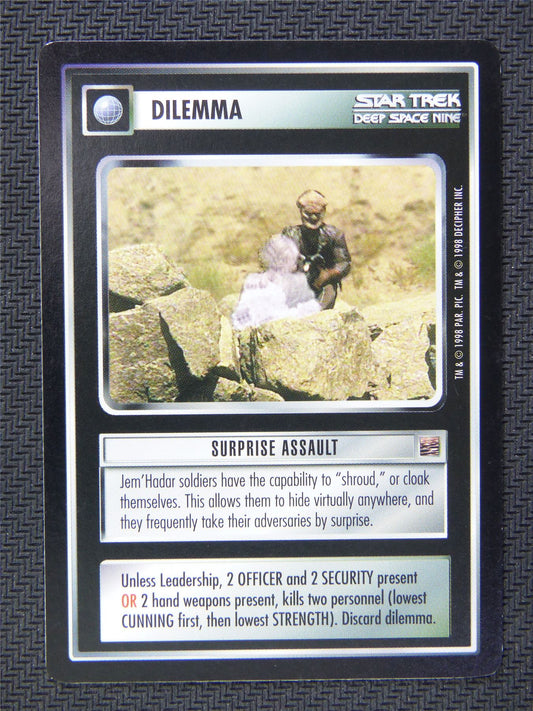 Dilemma Surprise Assault - Star Trek CCG Deep Space Nine #57X