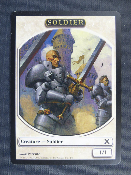 Soldier Token - Mtg Magic Cards #R7