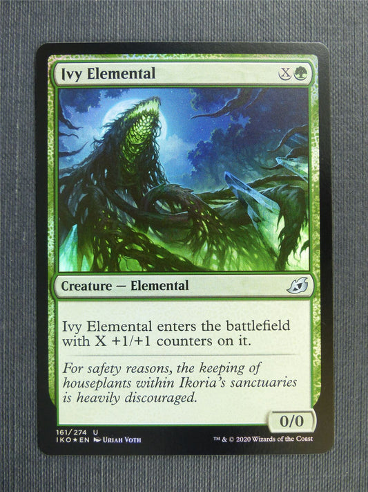 Ivy Elemental Foil - IKO Mtg Card