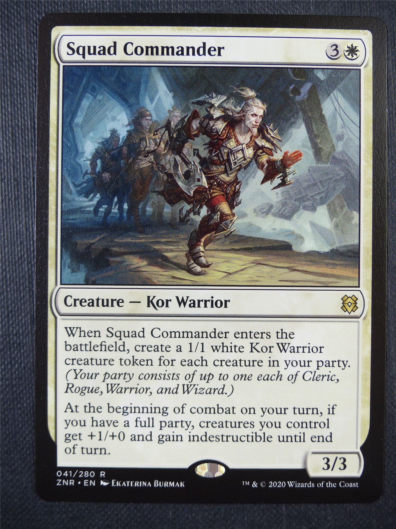 Squad Commander - Mtg Card #81E