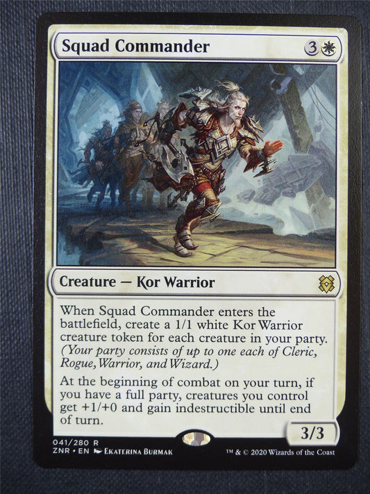 Squad Commander - Mtg Card #81E