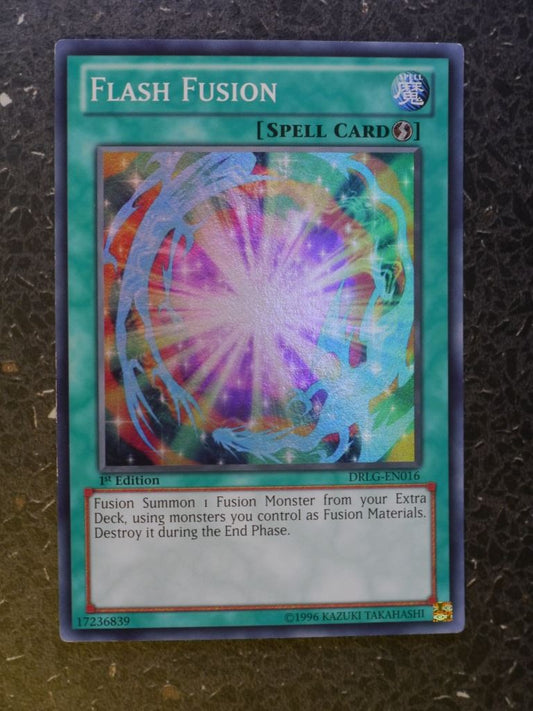 Yugioh Cards: FLASH FUSSION DRLG SUPER RARE # 3H24