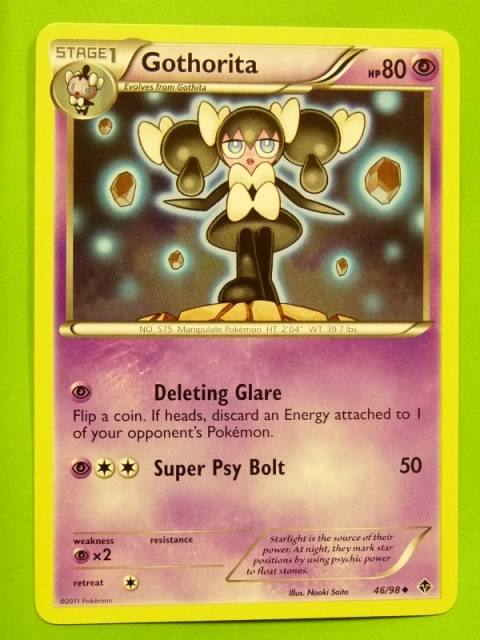 POKEMON B&W Emerging Powers - GOTHORITA 46/98