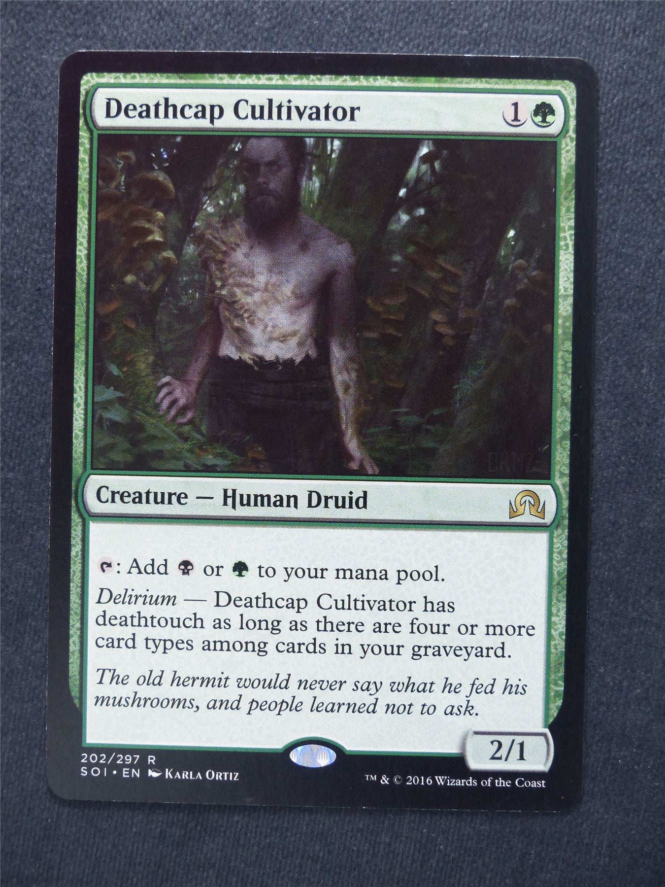 Deathcap Cultivator - Mtg Magic Cards #HJ
