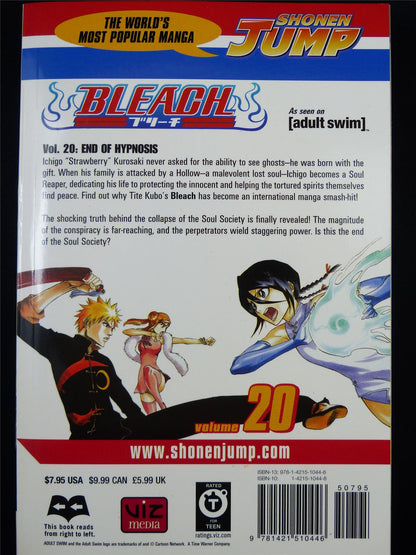 BLEACH Volume 20 - Shonen Jump Viz Manga #3IU