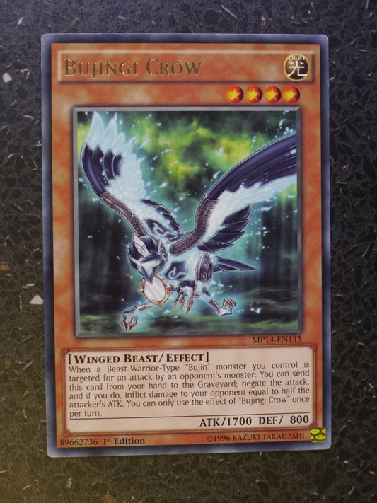 Yugioh Cards: BUNJINGI CROW MP14 RARE # 3G75