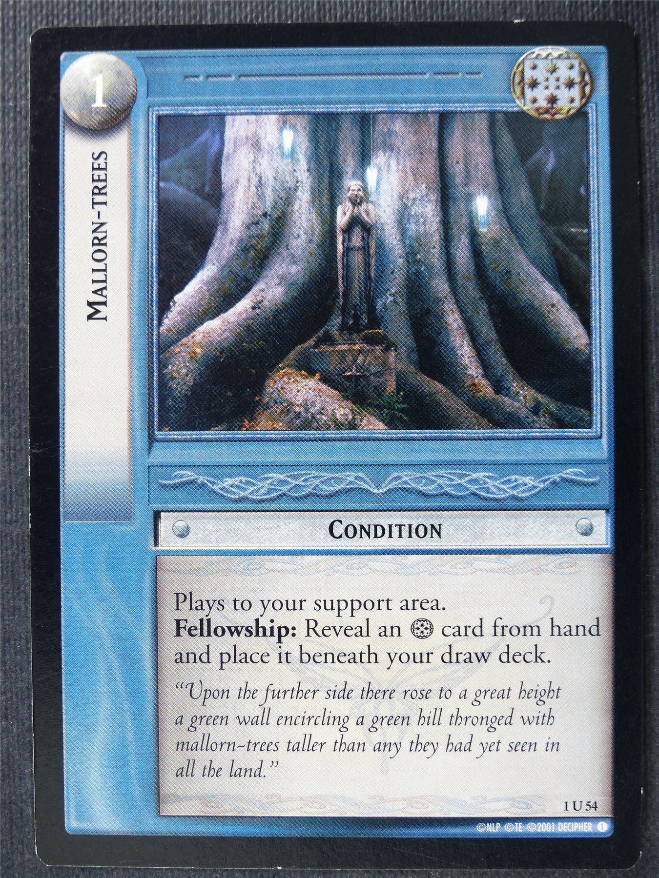 Mallorn-Trees 1 U 54 - LotR Card #4AK