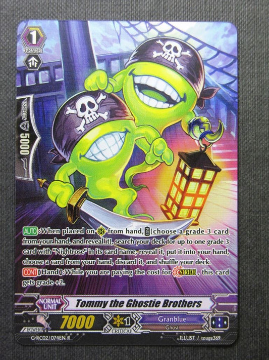 Tommy the Ghostie Pbrothers G-RC02 R - Vanguard Cards #I9