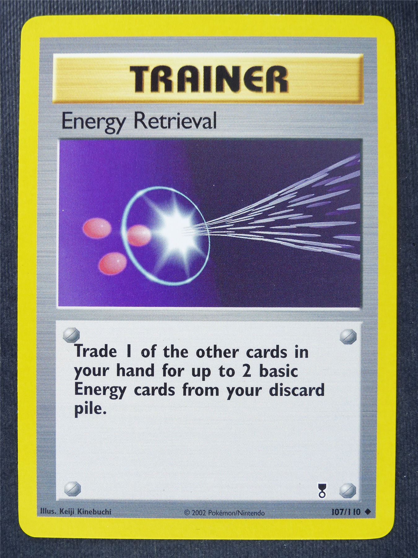 Energy Retrieval 107/110 - Legendary Collection - Pokemon Cards #8V