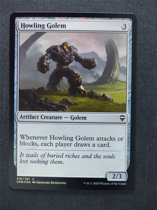 Howling Golem Foil - Commander Legends #OZ