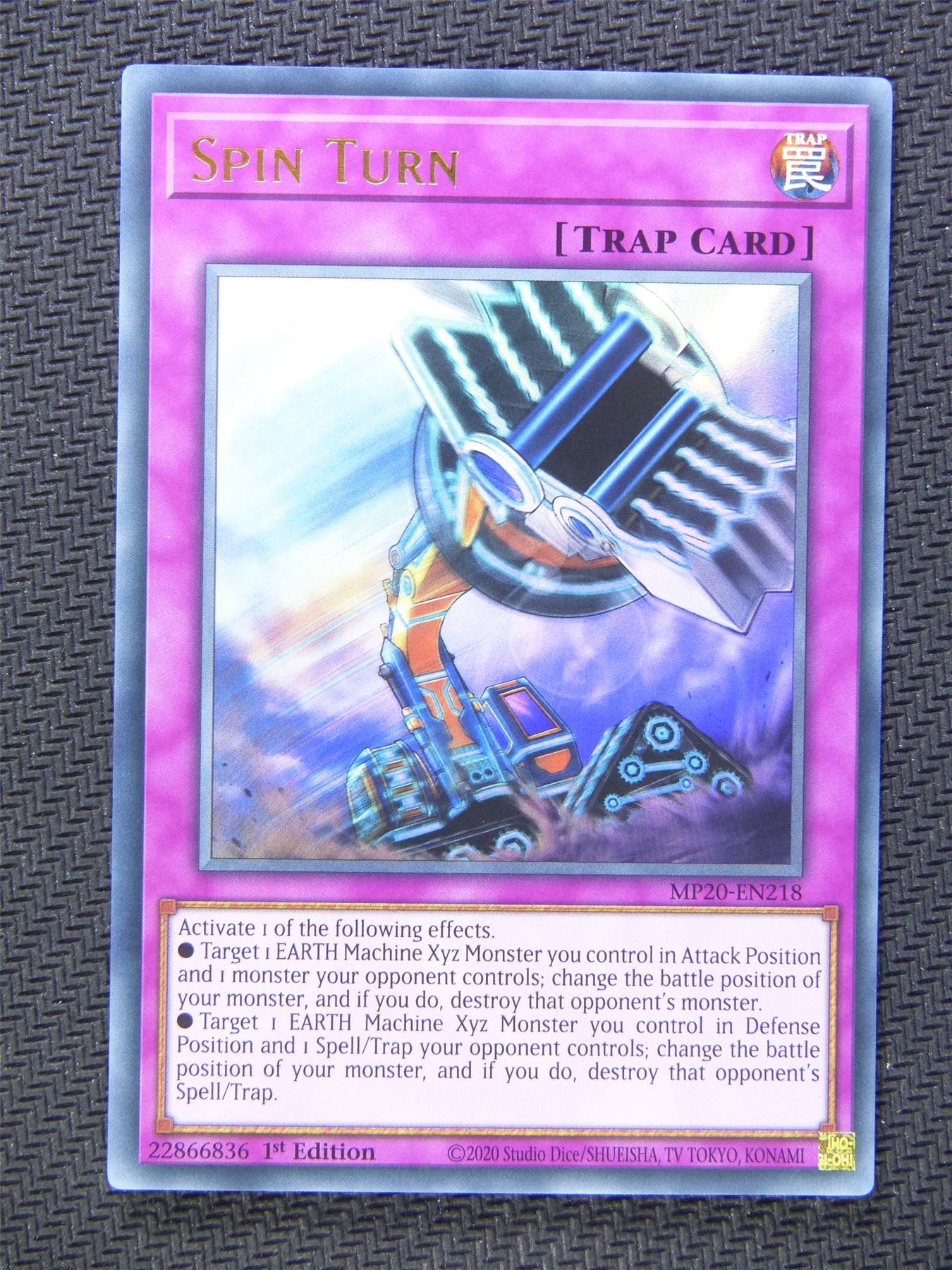 Spin Turn MP20 Ultra Rare - Yugioh Cards #5EE