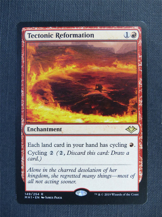 Tectonic Reformation - Mtg Magic Cards #3S9