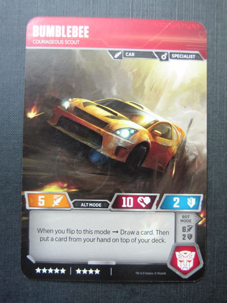 Bumblebee CT T08/T40 - Transformers Cards # 7C2