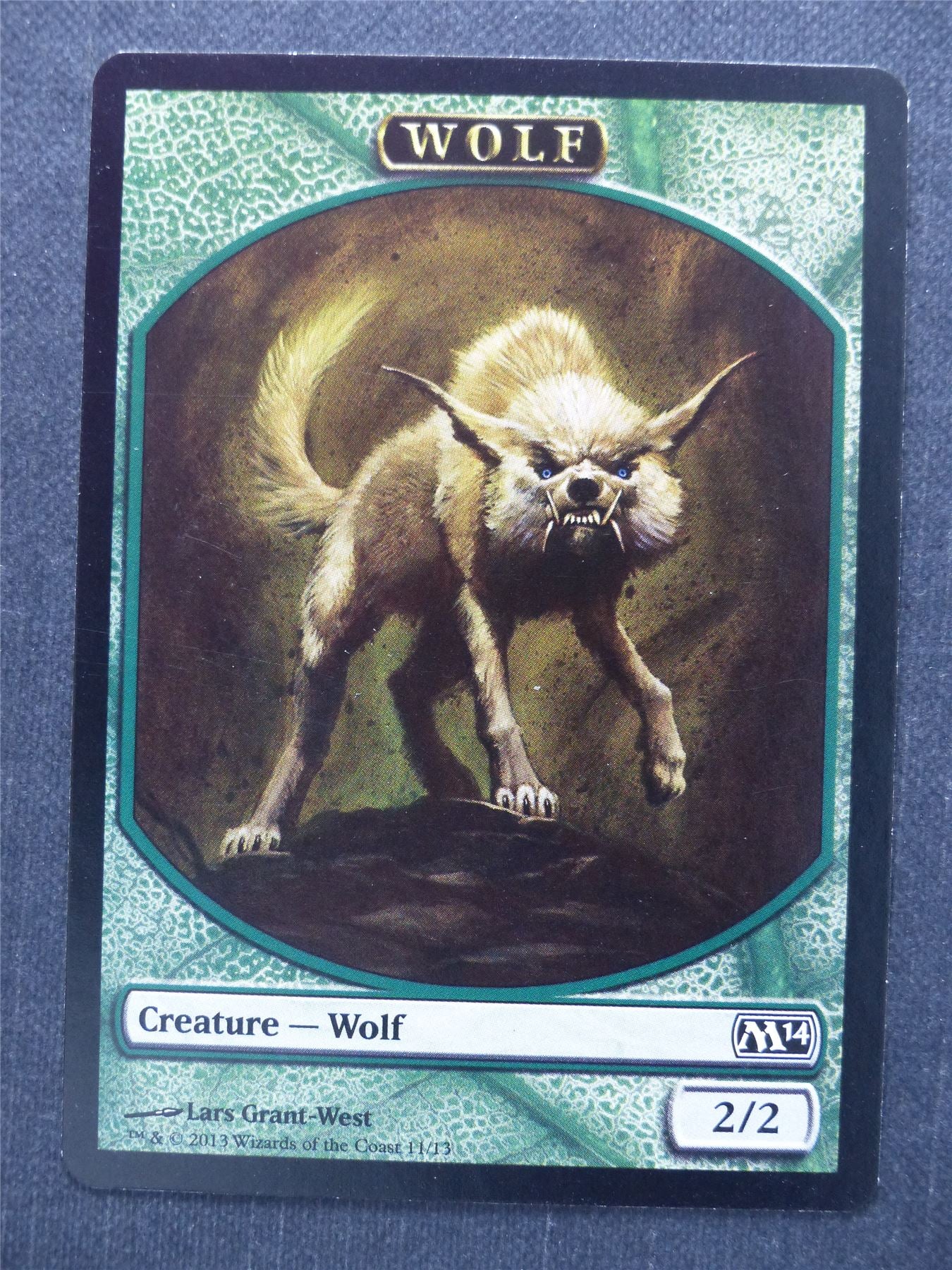 Wolf Token - Mtg Magic Card #A6