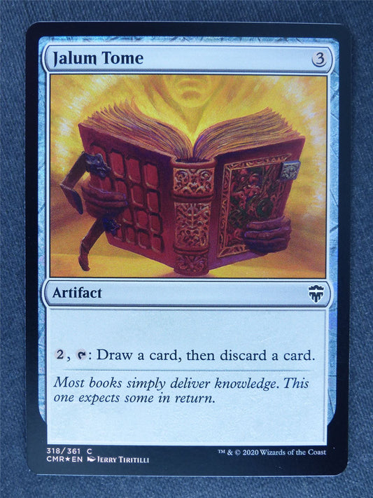 Jalum Tome Foil - Mtg Magic Cards #LU