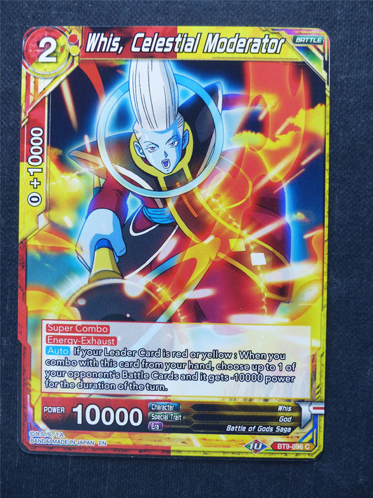 Whis Celestial Moderator - Dragon Ball Super Cards #6B