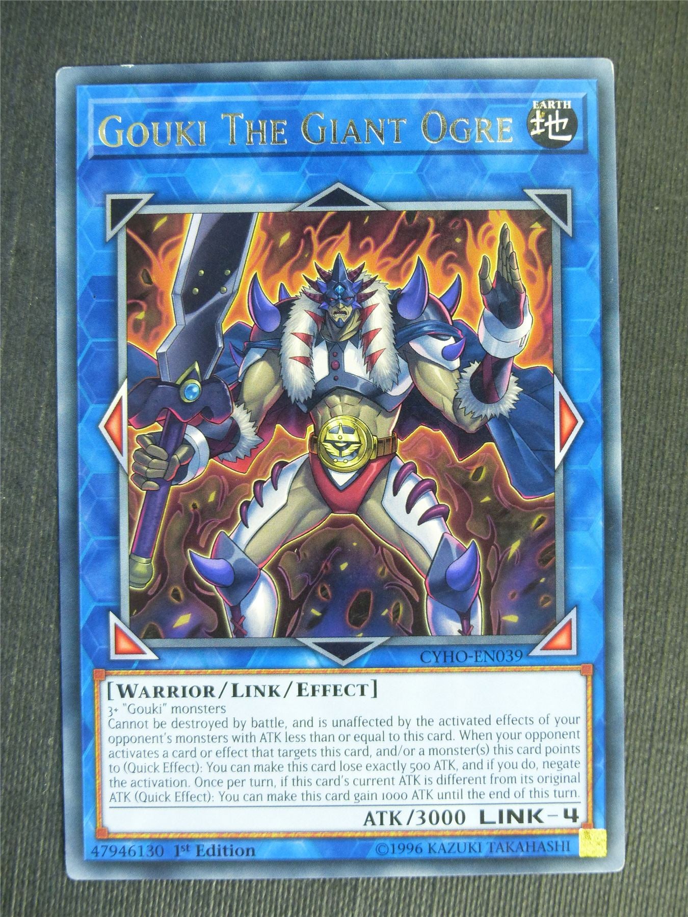 Gouki the Giant Ogre CYHO Rare - 1st ed - Yugioh Cards #29K