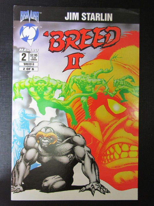 Breed II #2 - Malibu Comic # 2J46