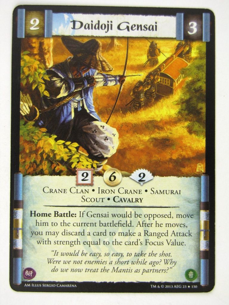 L5R Cards: Aftermath: DAIDOJI GENSAI # 14F89