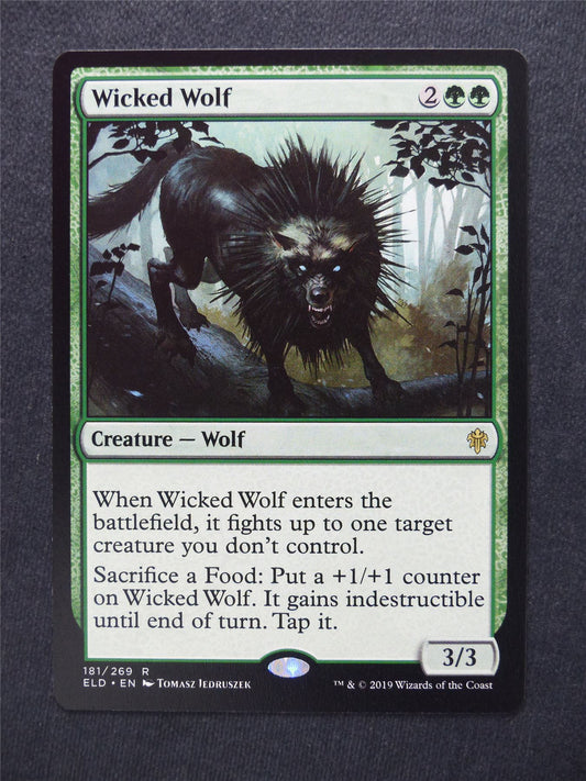 Wicked Wolf - Mtg Magic Cards #GL