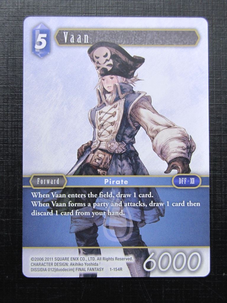 Final Fantasy Cards: VAAN 1-154R # 24B5