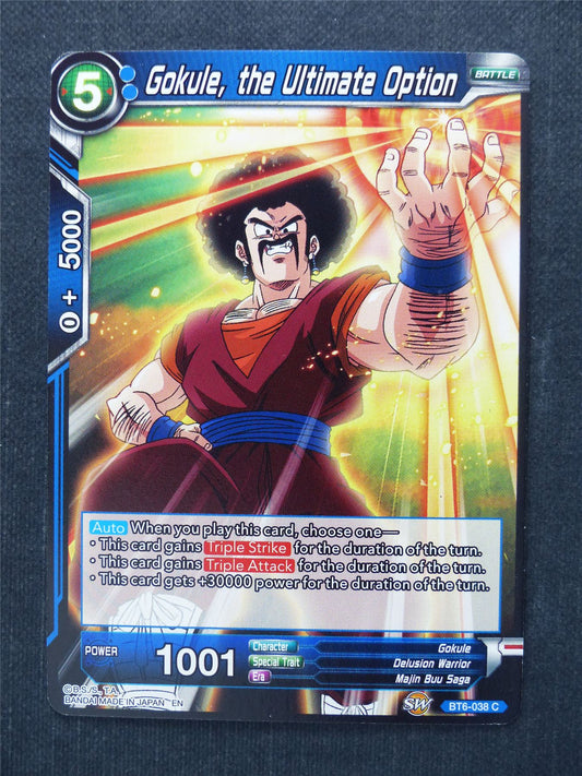 Gokule the Ultimate Option - Dragon Ball Super Cards #7X