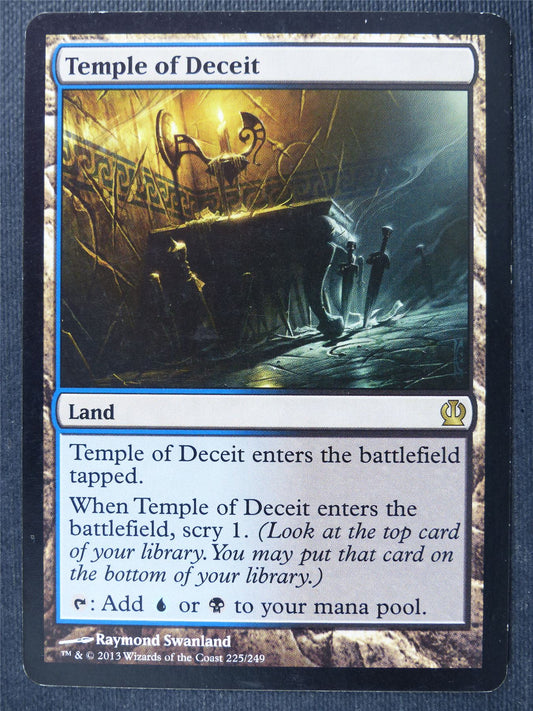 Temple of Deceit played - Mtg Magic Cards #29G