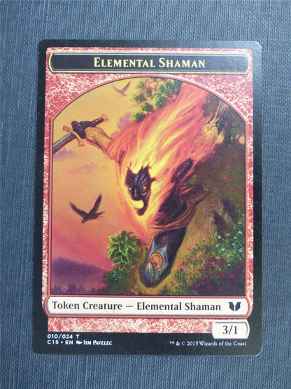 Elemental Shaman / Knight - Mtg Magic Token Cards #4PG