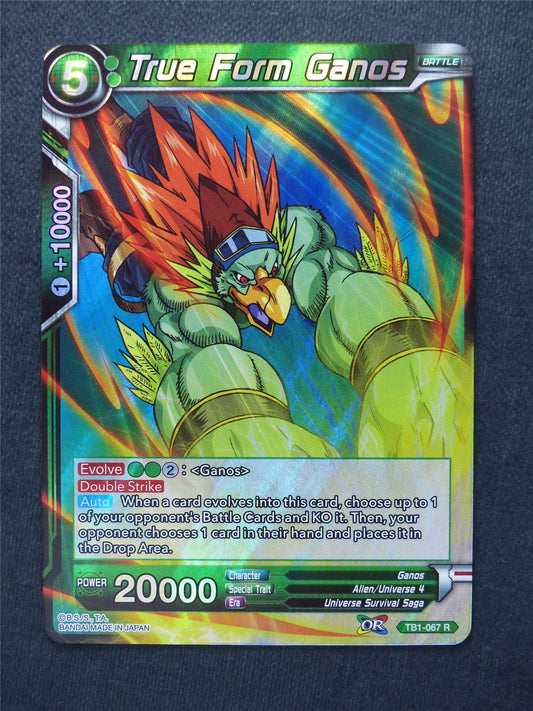 True Form Ganos - Dragon Ball Super Cards #X8