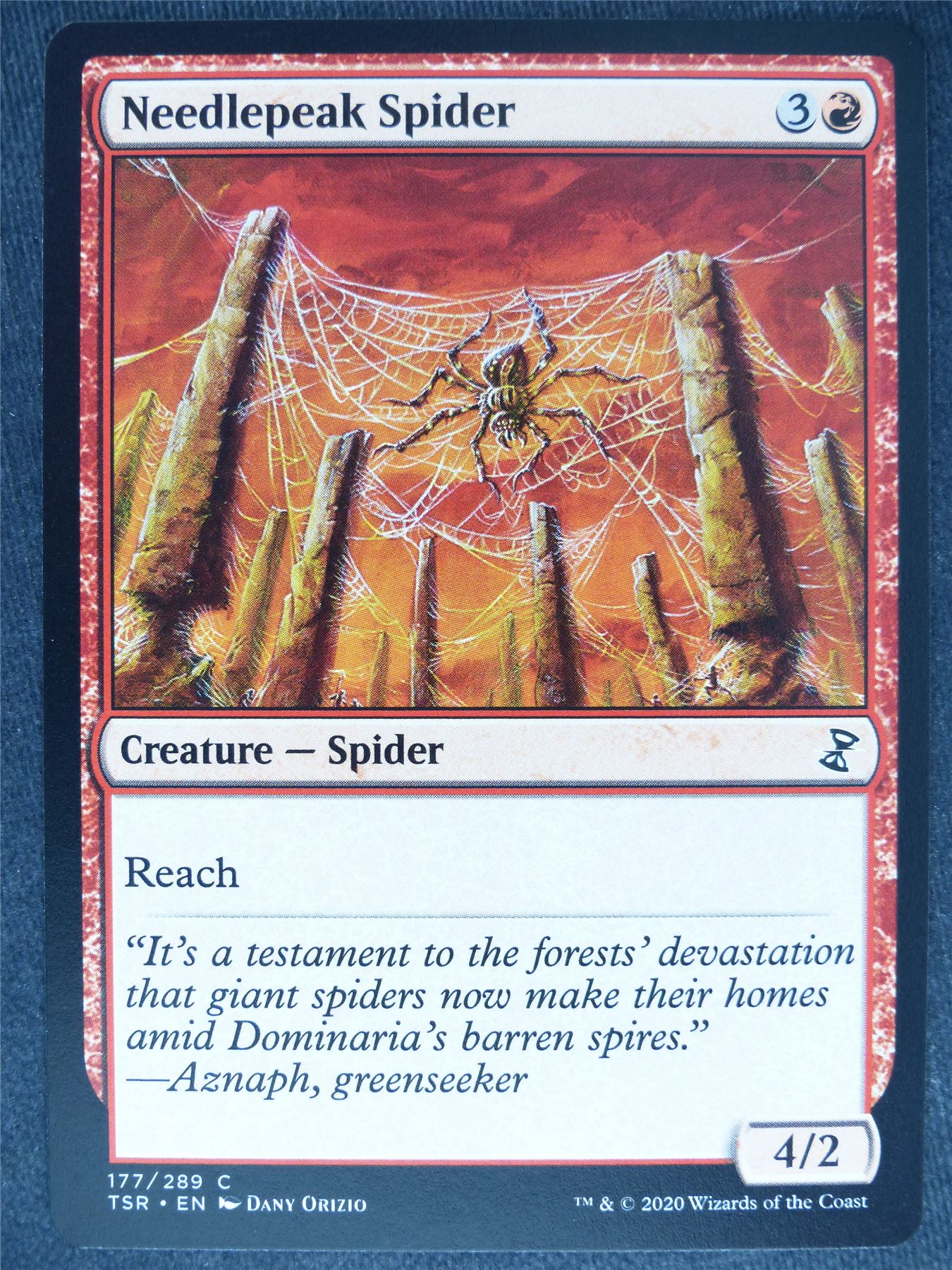 Needlepeak Spider - Remastered - Mtg Magic Cards #WS